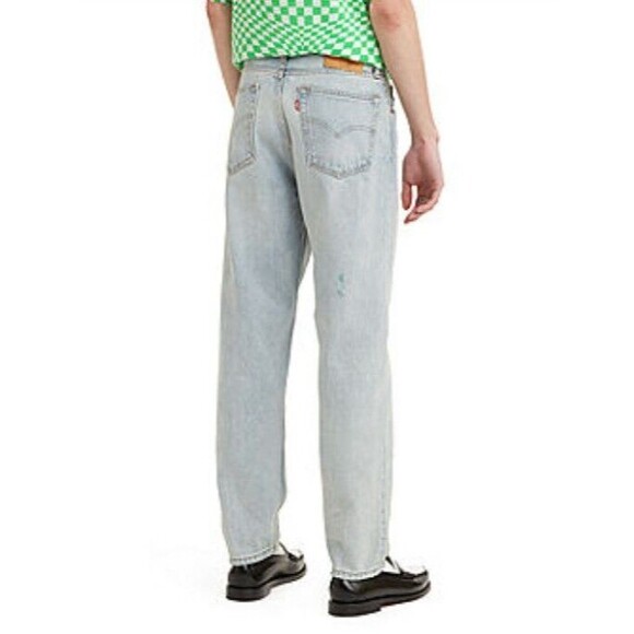 Levi’s 550 ‘92 Men's Relaxed Taper Fit Jeans With Paintmark Details Size 32x30 - Picture 16 of 16